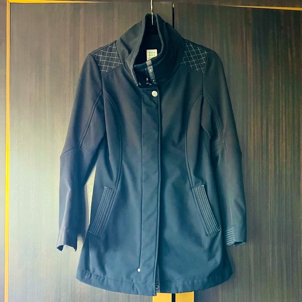Title Nine Women’s Softshell Peacekeeper Long Line Jacket Coat Fleece